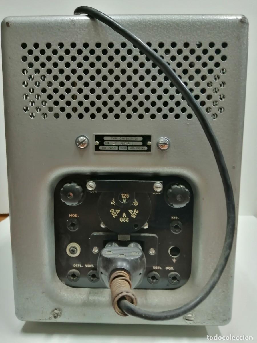 Radios antiguas: OSCILOSCOPIO PHILIPS GM-5659 - Foto 4