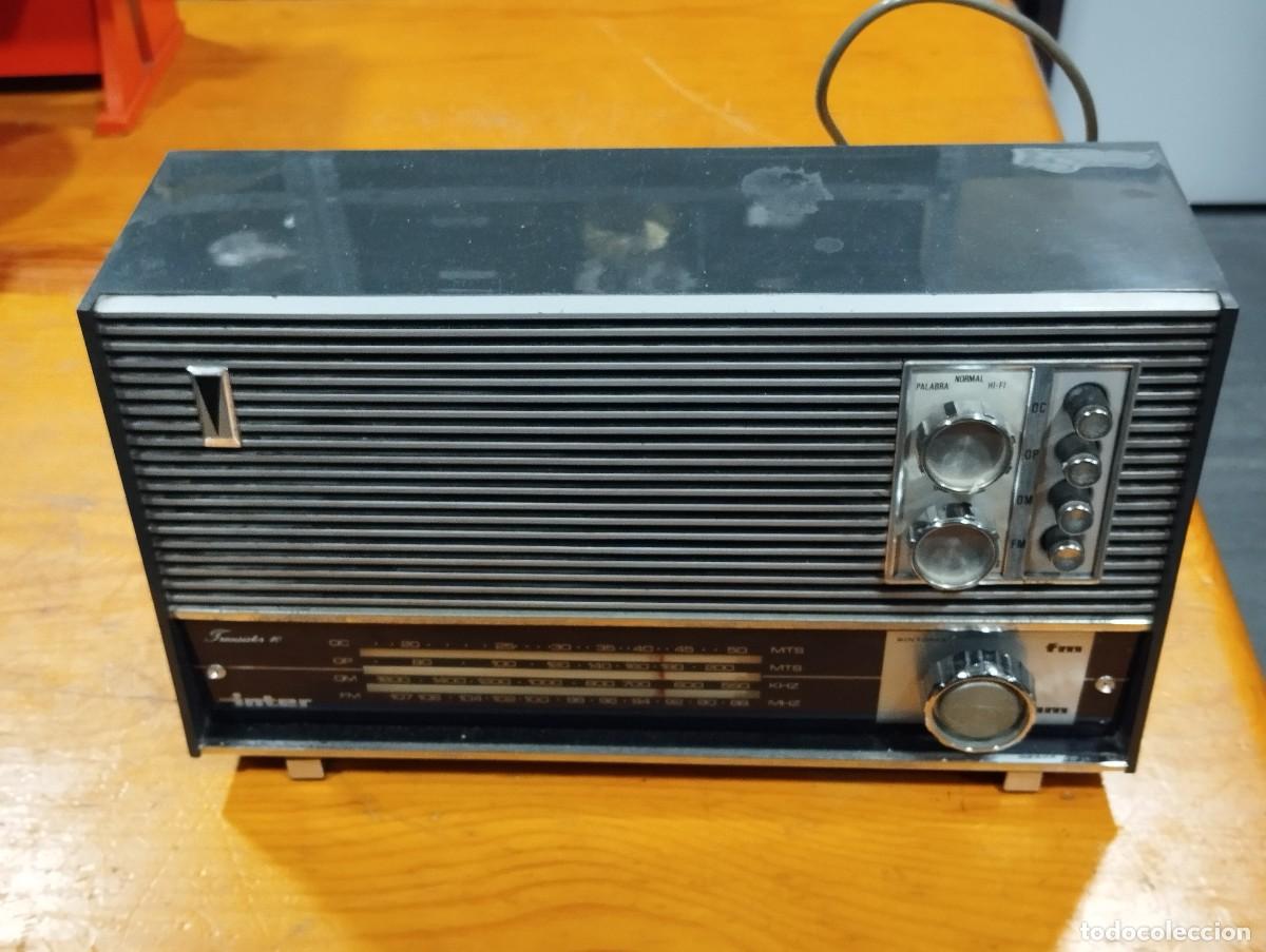 Radios antiguas: RADIO INTER EUROMODUL 101 TRANSISTOR 10. FUNCIONA. - Foto 1