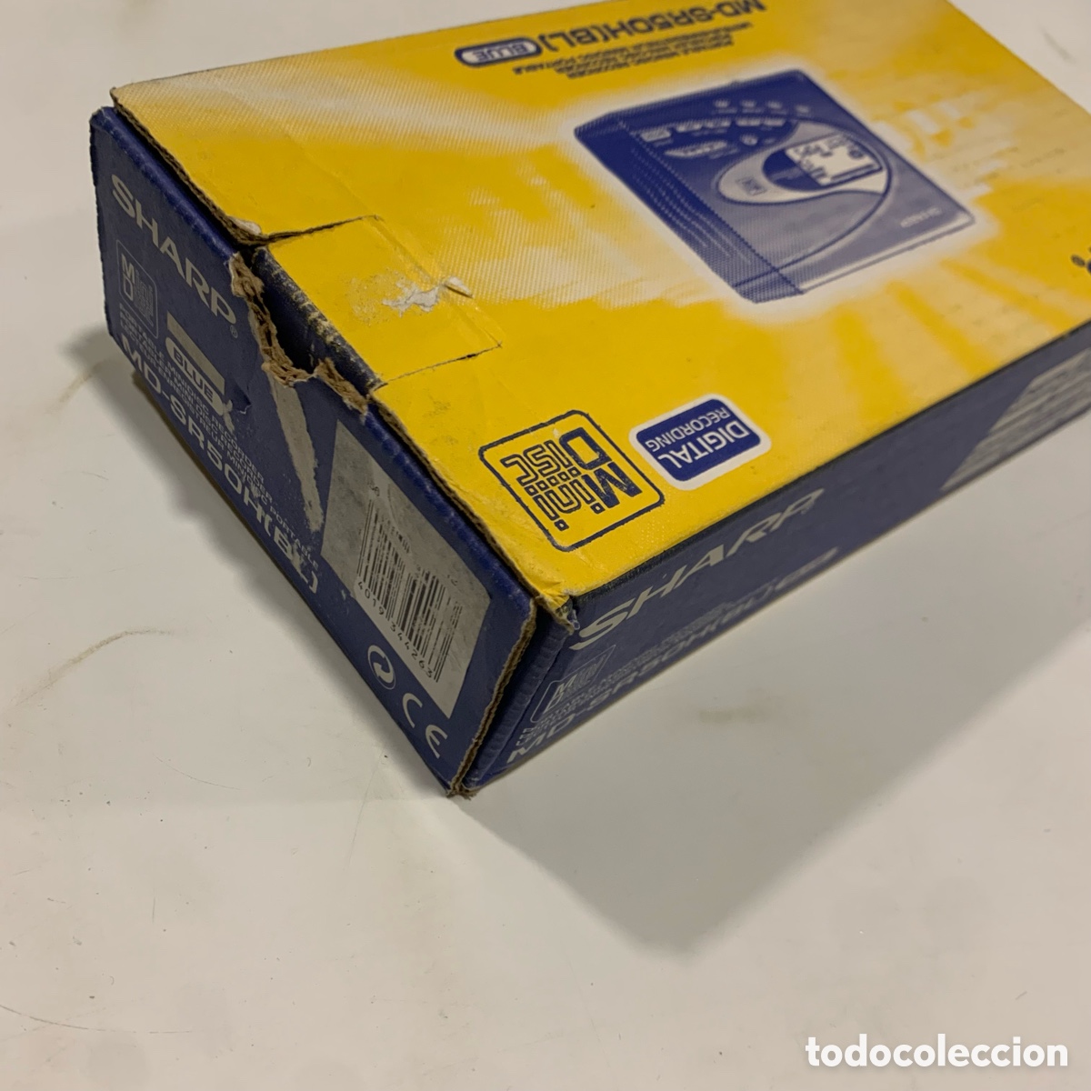 Radios antiguas: Caja vacia mini disc sharp md-sr50h minidisc - Foto 3