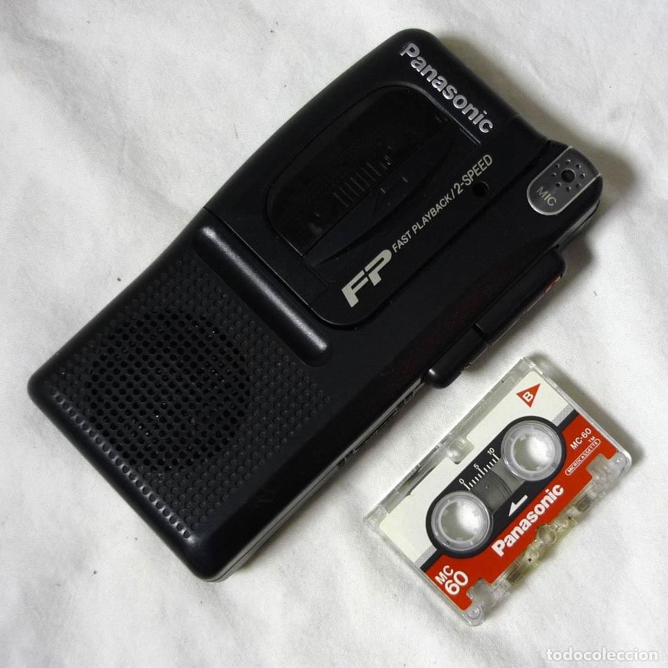 Radios antiguas: Grabadora minicassette Panasonic FP modelo RN-202, funcionando - Foto 1