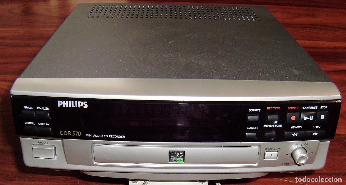 Radios antiguas: GRABADORA DE CD&acute;S DE AUDIO (CDR) PHILIPS 570.NO OFERTAS