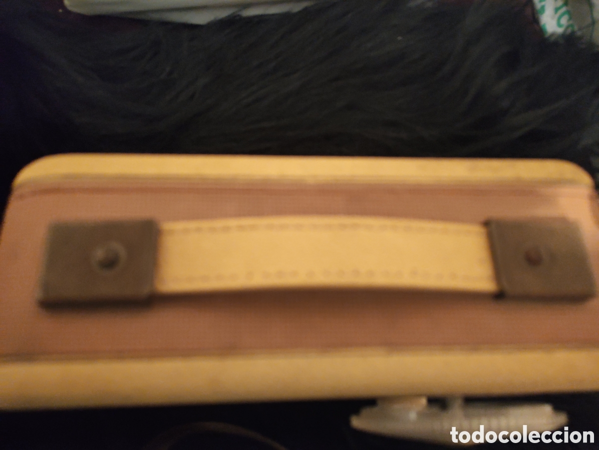 Radios antiguas: Radio vintage con funda - Foto 4
