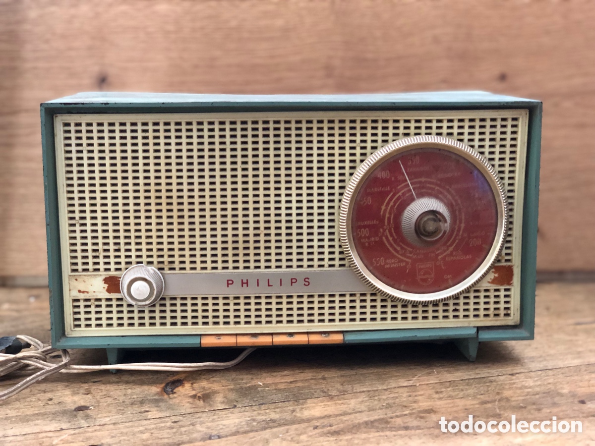 Radios antiguas: ANTIGUO RADIO PHILIPS B2E 14 A. - Foto 1