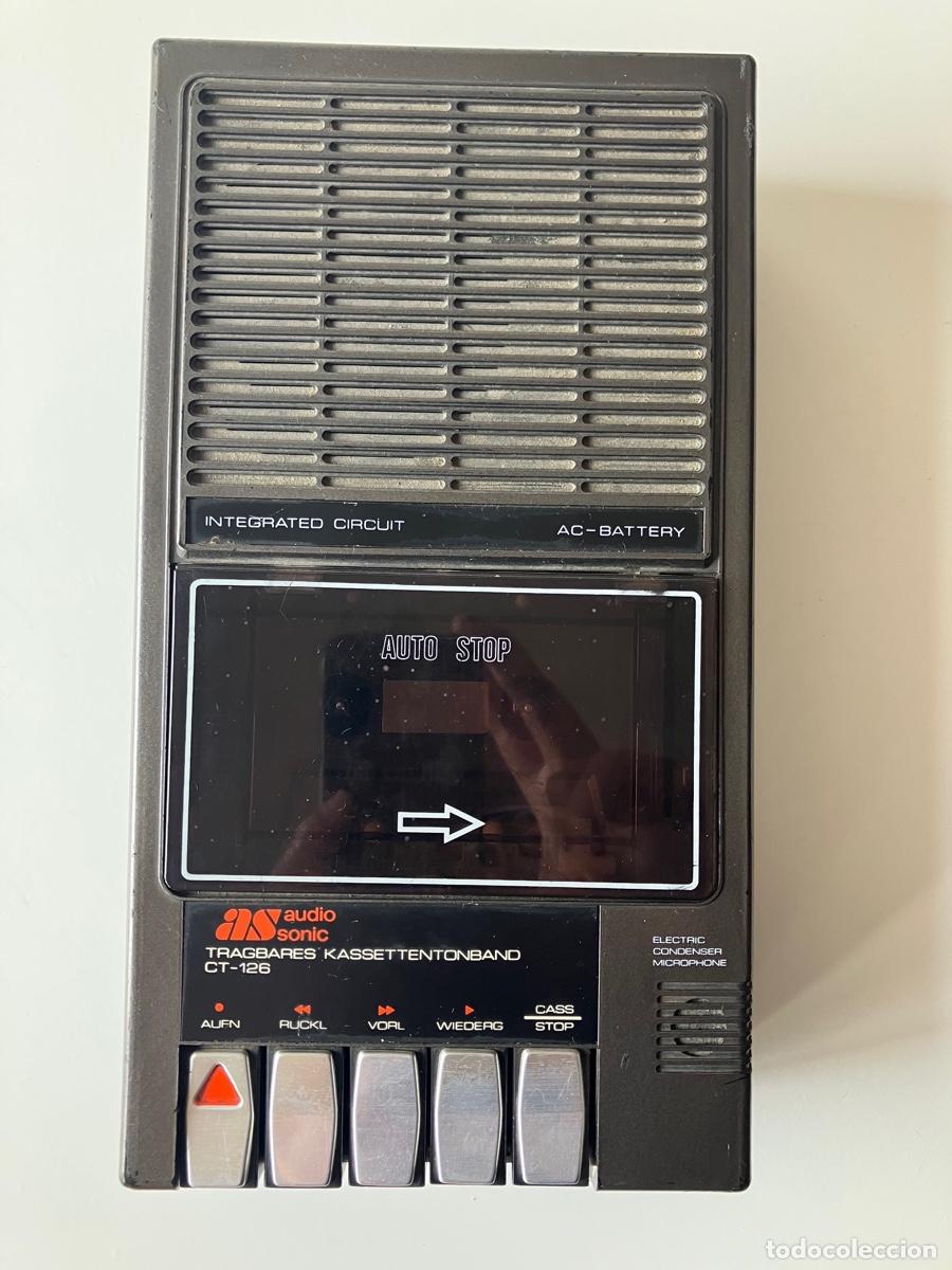 Radios antiguas: Reproductor Cassette Audio Sonic CT126 - Foto 1