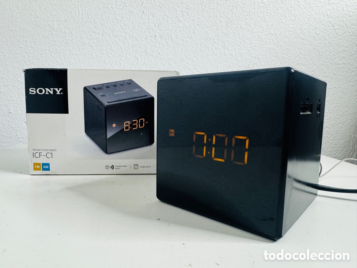 Radios antiguas: Sony ICF-C1 Cube Radio - Foto 2