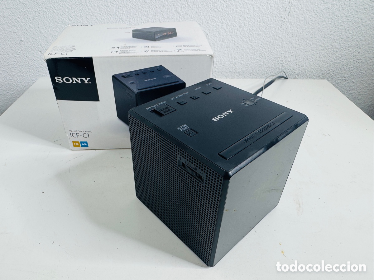 Radios antiguas: Sony ICF-C1 Cube Radio - Foto 8