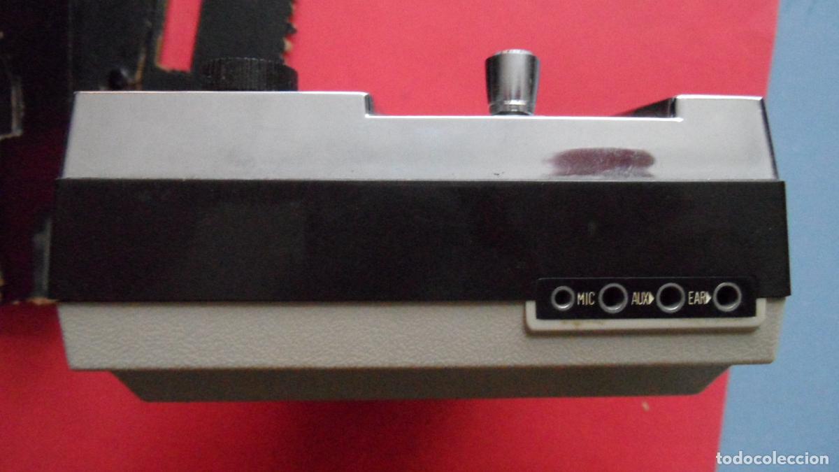 Radios antiguas: CASSETTE RECORDER SANYO MODELO M-138 7.5 V - Foto 6