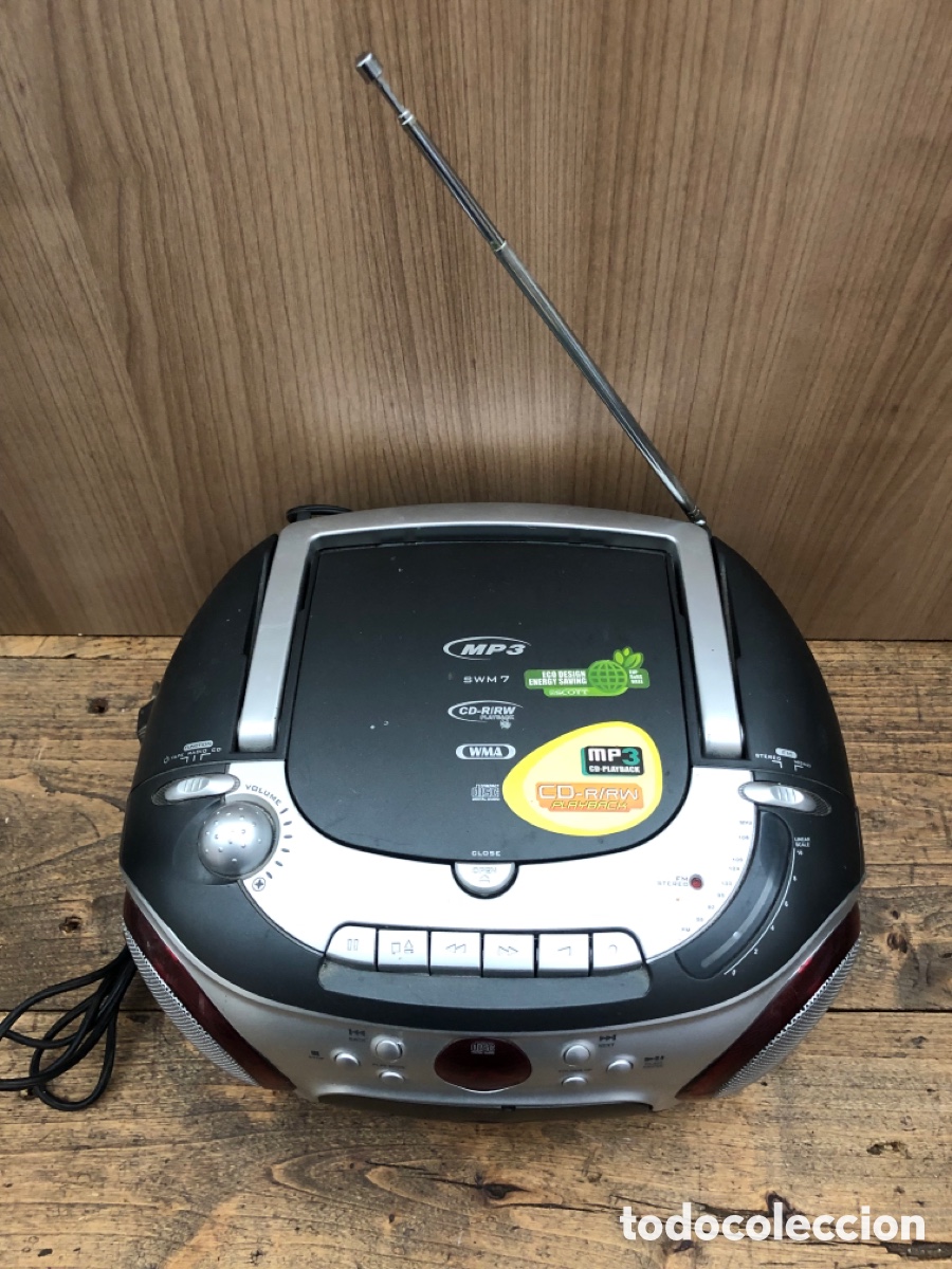 Radios antiguas: RADIO CASSETTE RECORDER SCOTT STEREO MP3/WMA/ CD - Foto 3