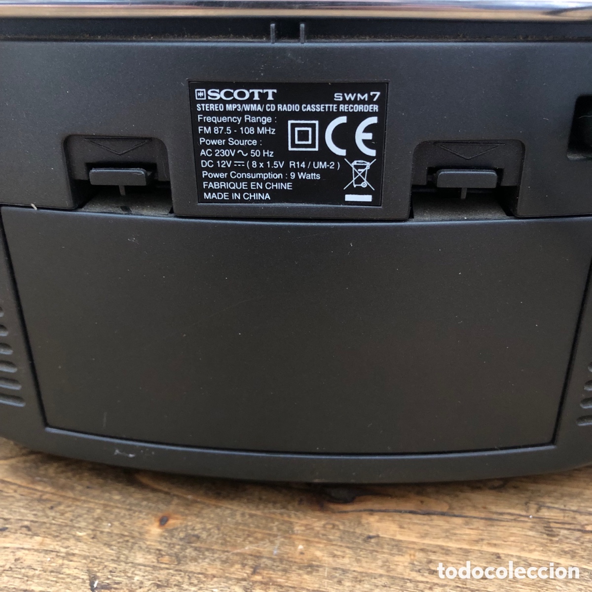Radios antiguas: RADIO CASSETTE RECORDER SCOTT STEREO MP3/WMA/ CD - Foto 8