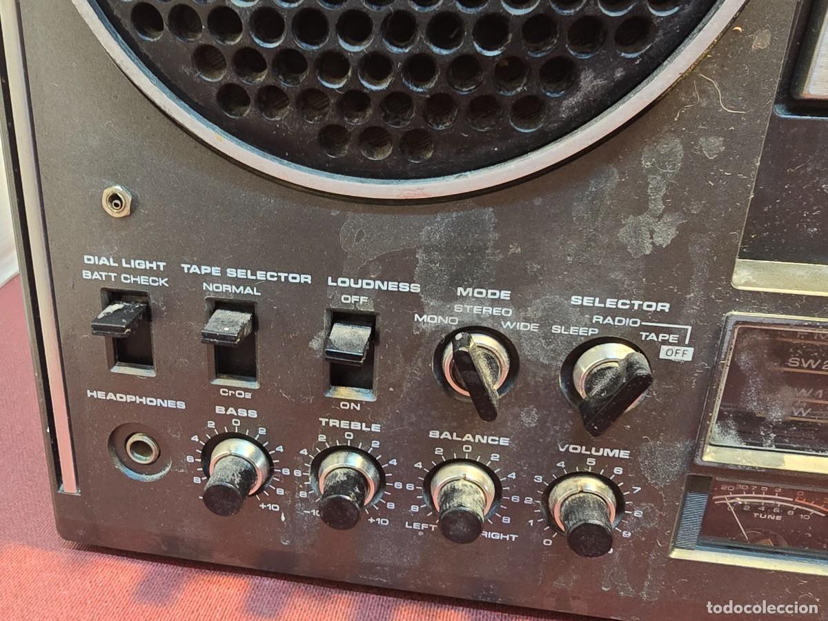 Radios antiguas: AKAI Boombox AJ-480FS - Funcionando - Foto 3
