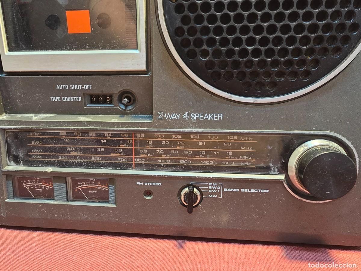 Radios antiguas: AKAI Boombox AJ-480FS - Funcionando - Foto 4