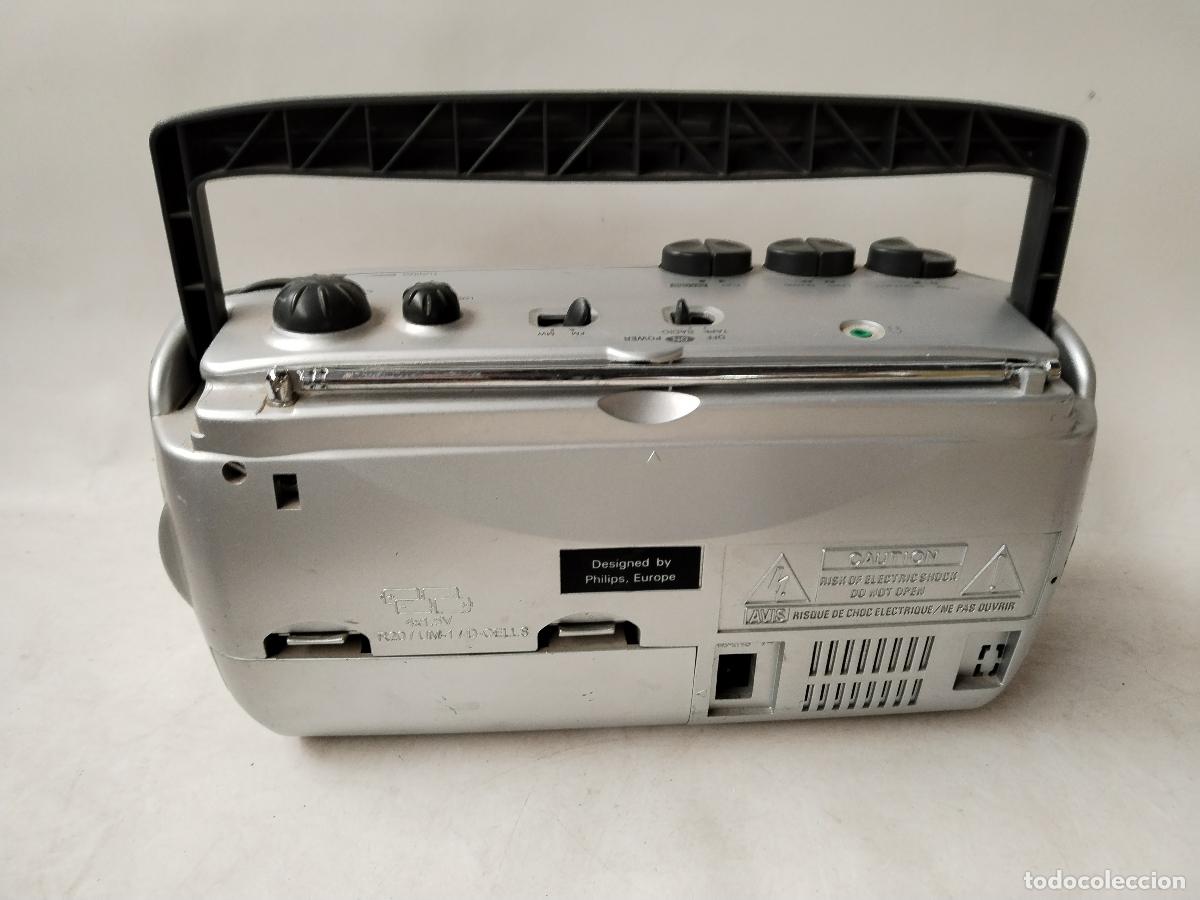 Radios antiguas: radio cassette philips aq4150 - Foto 4