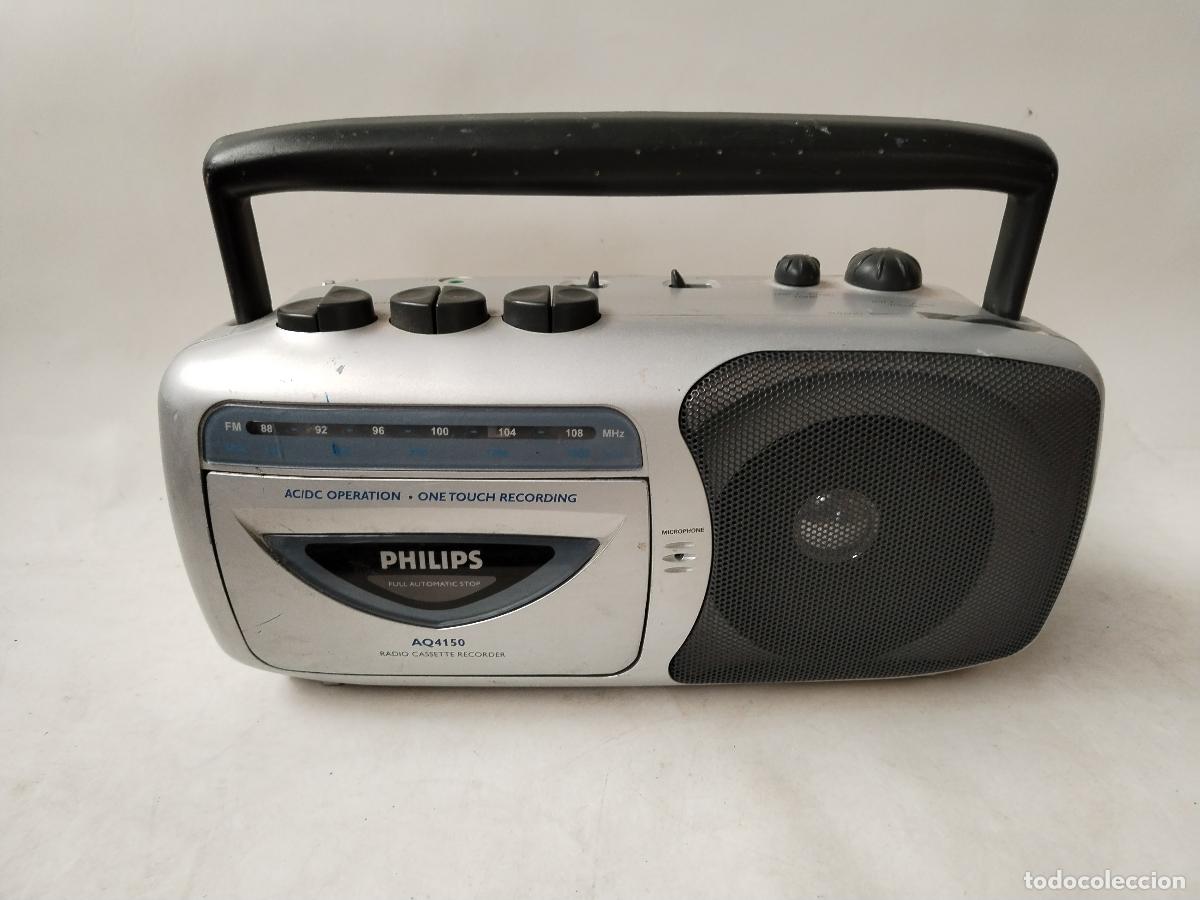 Radios antiguas: radio cassette philips aq4150 - Foto 1