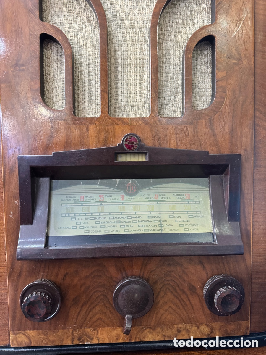 Radios antiguas: Radio Philips Nautilus - funciona - Foto 3