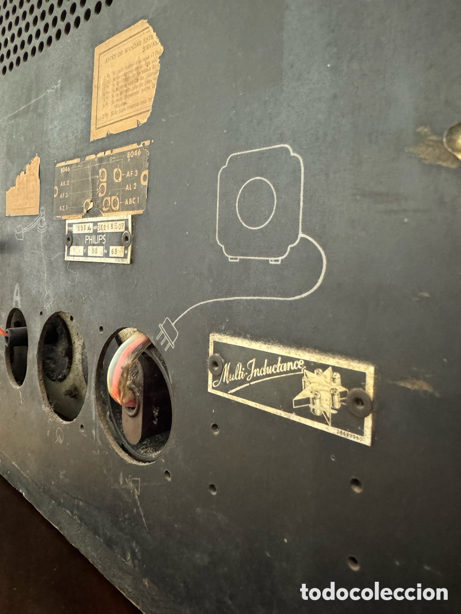Radios antiguas: Radio Philips Nautilus - funciona - Foto 6