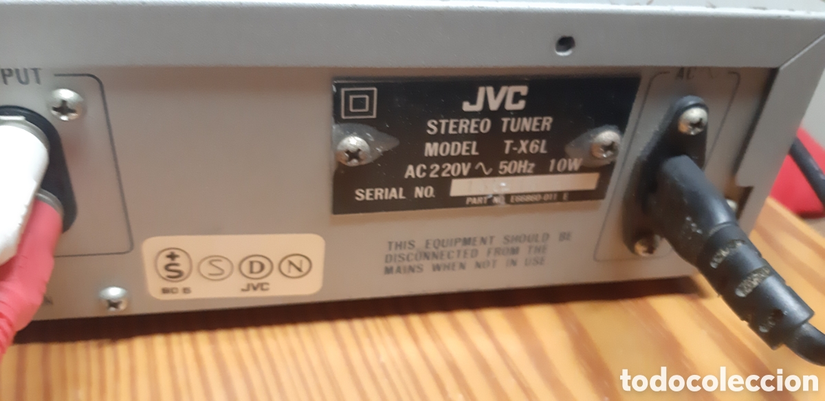 Radios antiguas: JVC Stereo Quartz Synthesizer TUNER - Foto 3