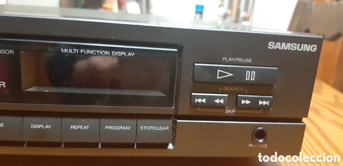 Radios antiguas: Samsung vintage CD Player Modelo 42R - Foto 3