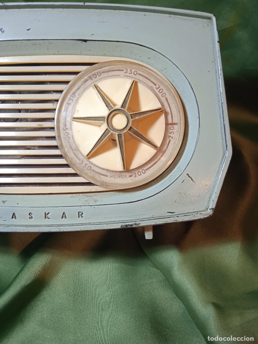Radios antiguas: ASKAR MINIRARADIO A TUBES MODEL REF. BRE - Foto 5