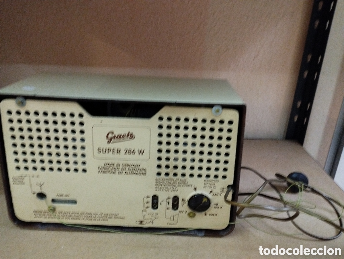 Radios antiguas: Radio graetz vintage - Foto 1