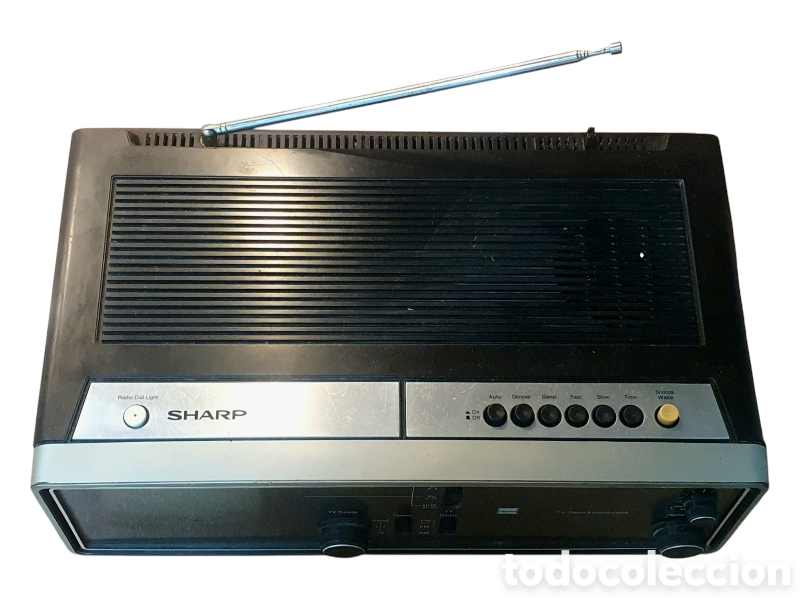 Radios antiguas: SHARP 5T020G TV / RADIO Y RELOJ DIGITAL - Foto 2