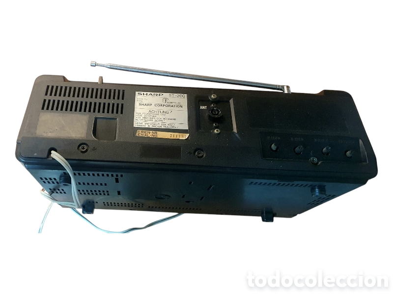 Radios antiguas: SHARP 5T020G TV / RADIO Y RELOJ DIGITAL - Foto 3