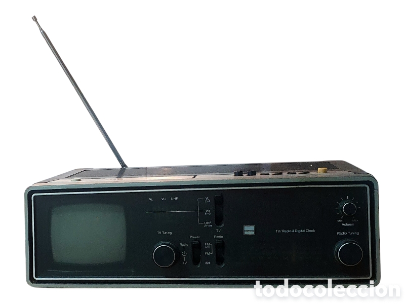 Radios antiguas: SHARP 5T020G TV / RADIO Y RELOJ DIGITAL - Foto 1