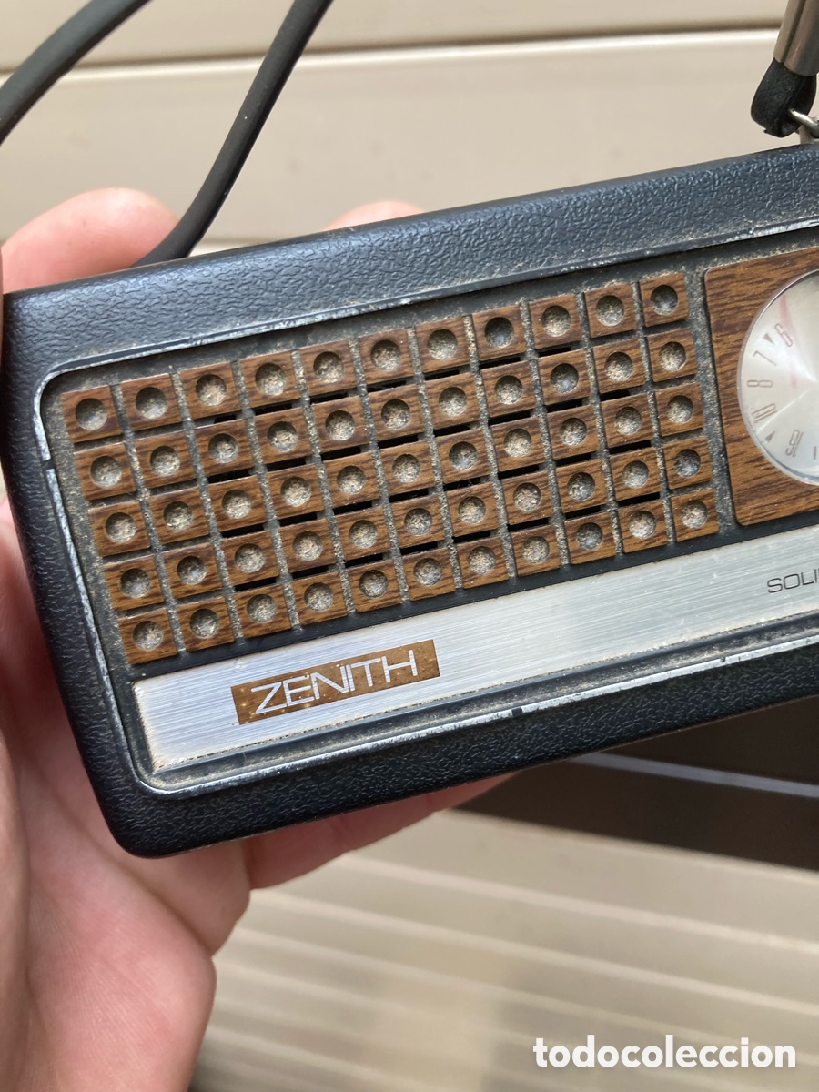Radios antiguas: Radio zenith vintage funcionando - Foto 2