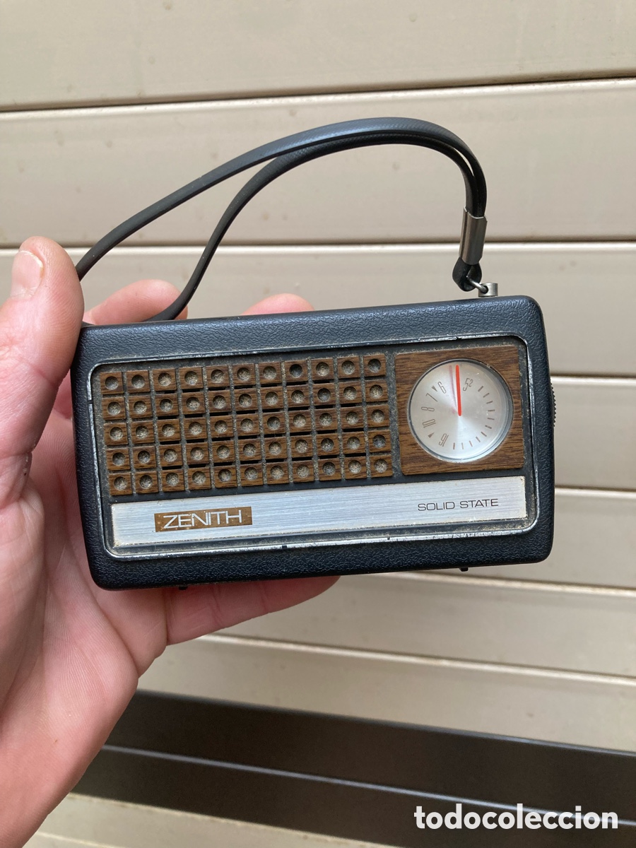 Radios antiguas: Radio zenith vintage funcionando - Foto 1