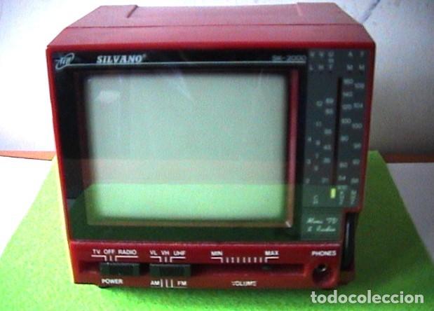 Radios antiguas: RADIO TELEVISOR AM / FM SILVANO SK-2000. FUNCIONANDO - Foto 1