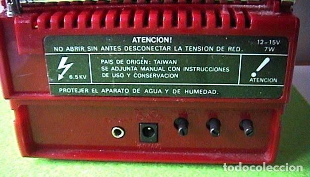 Radios antiguas: RADIO TELEVISOR AM / FM SILVANO SK-2000. FUNCIONANDO - Foto 4