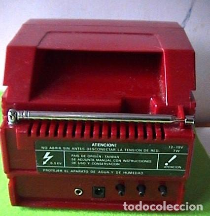 Radios antiguas: RADIO TELEVISOR AM / FM SILVANO SK-2000. FUNCIONANDO - Foto 5