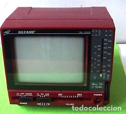Radios antiguas: RADIO TELEVISOR AM / FM SILVANO SK-2000. FUNCIONANDO - Foto 8