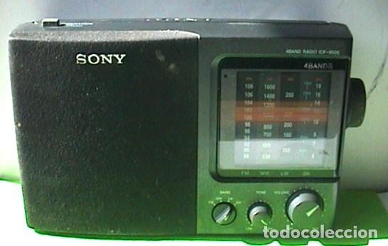 Radios antiguas: RADIO TRANSISTOR SONY ICF -9500 4BAND . FUNCIONANDO - Foto 1