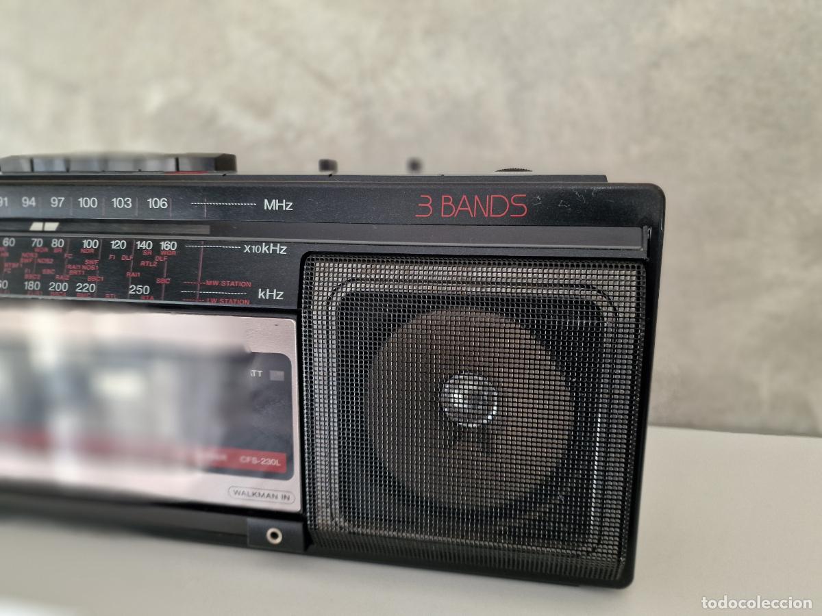 Radios antiguas: RADIO CASSETTE SONY CFS 230L - Foto 3