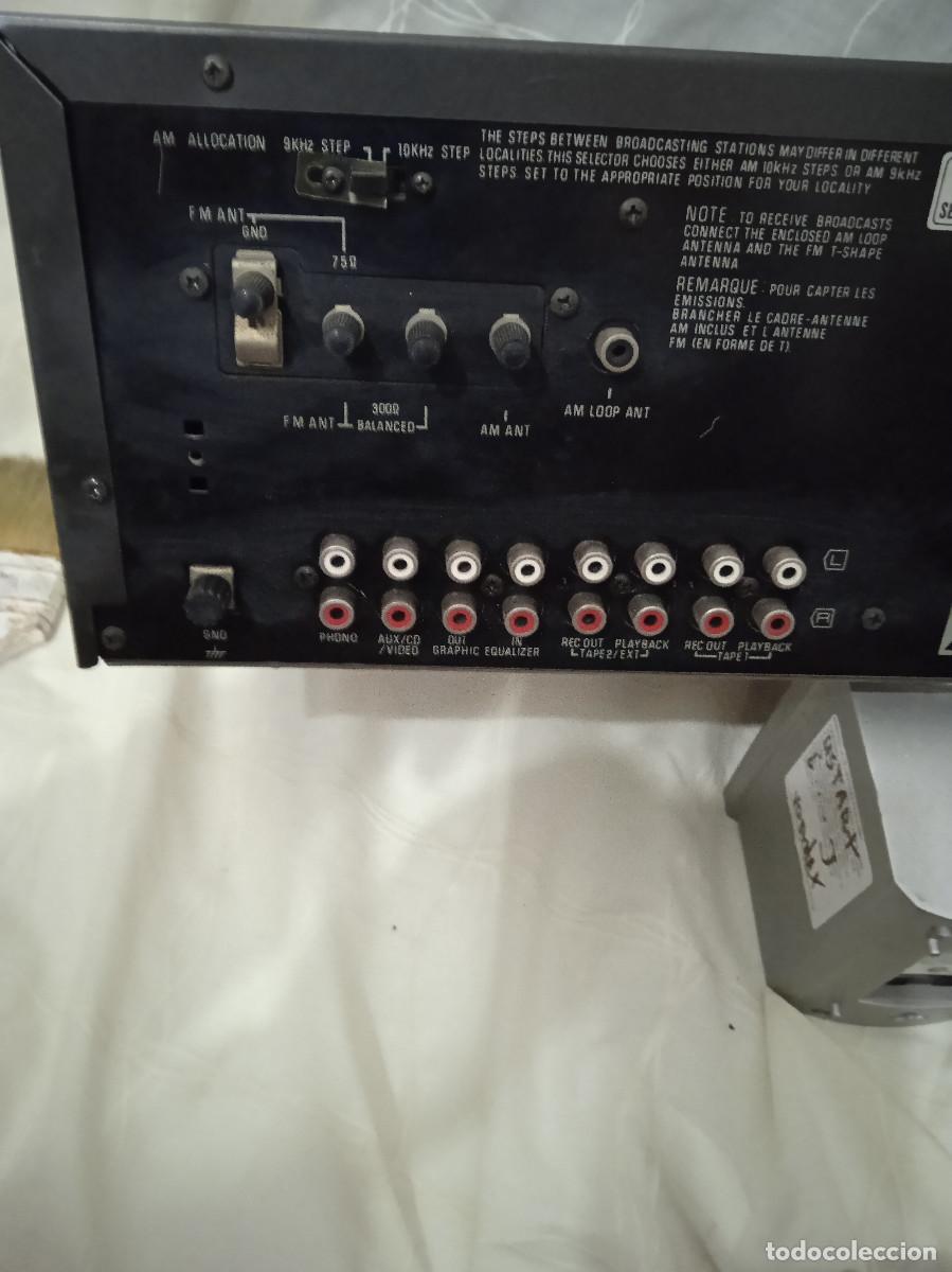 Radios antiguas: TECHNICS , RECEIVER MODEL 1010 -125+125 W REF. 113 GARA ALGUN DEFECTO -(EN PRUEBAS) - Foto 3