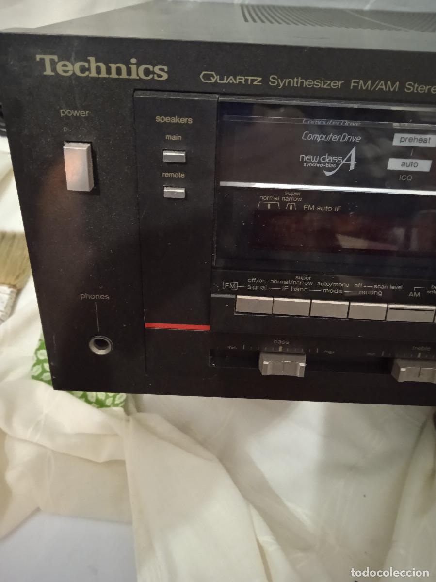 Radios antiguas: TECHNICS , RECEIVER MODEL 1010 -125+125 W REF. 113 GARA ALGUN DEFECTO -(EN PRUEBAS) - Foto 1