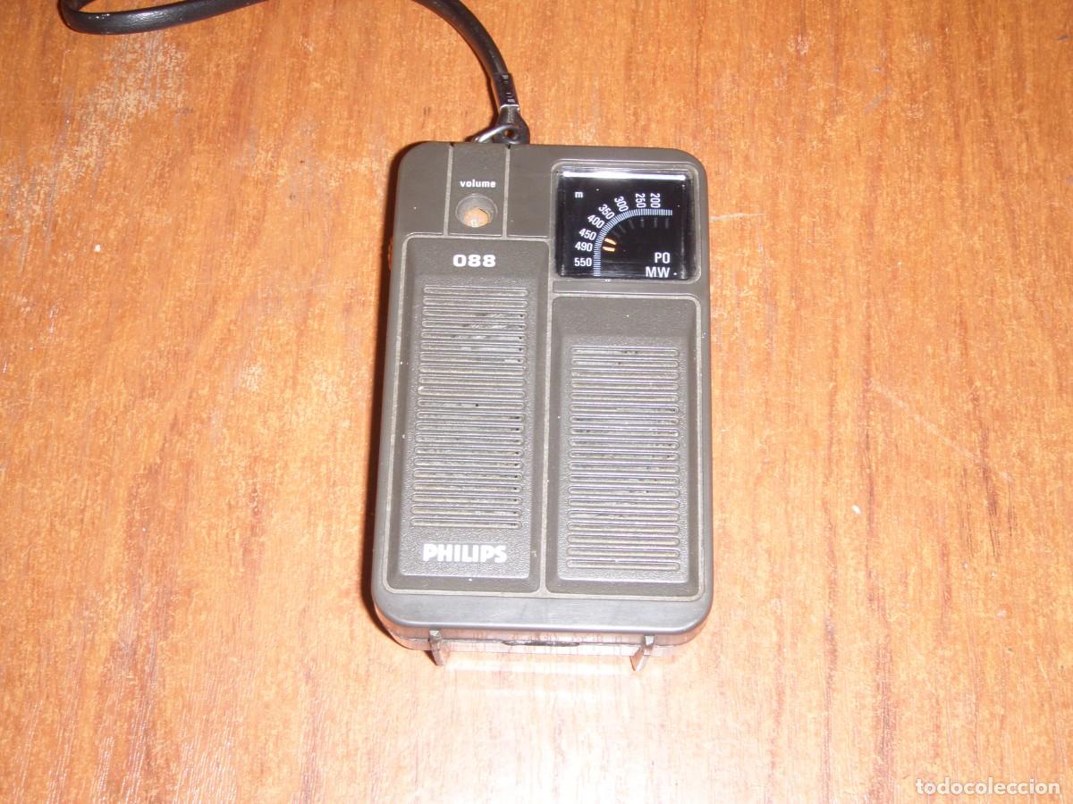 Radios antiguas: RADIO TRANSISTOR PHILIPS O88 FUNCIONANDO - Foto 1