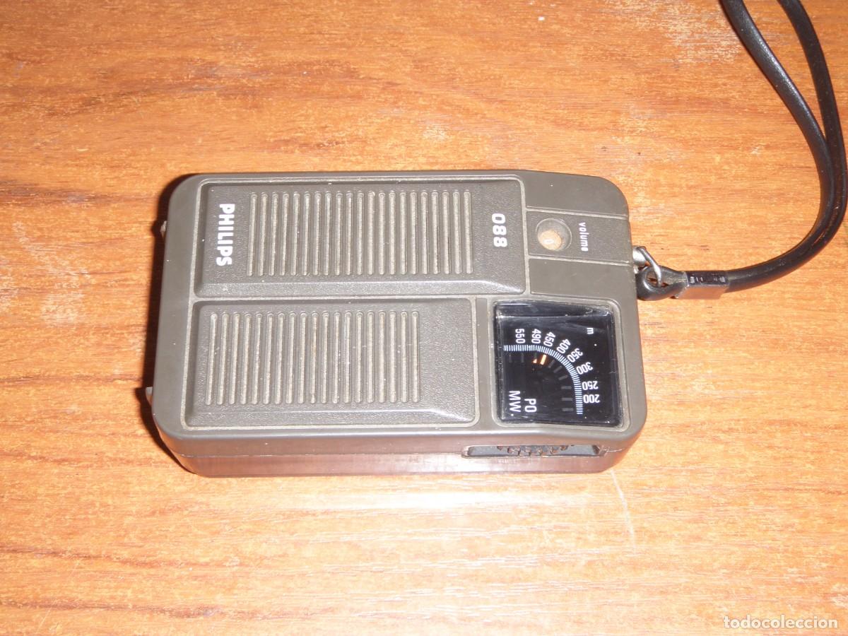 Radios antiguas: RADIO TRANSISTOR PHILIPS O88 FUNCIONANDO - Foto 2