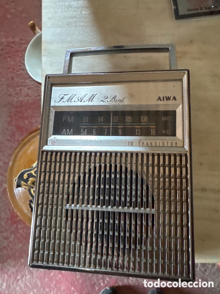 Radios antiguas: Radio transistor AIWA - Foto 1