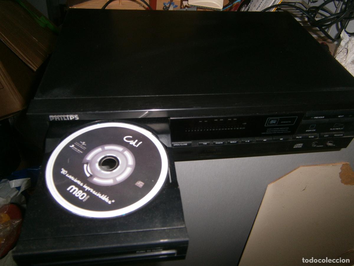 Radios antiguas: ESPECTACULAR COMPACT DISC PHILIPS TYPE CD 614/00B - Foto 3