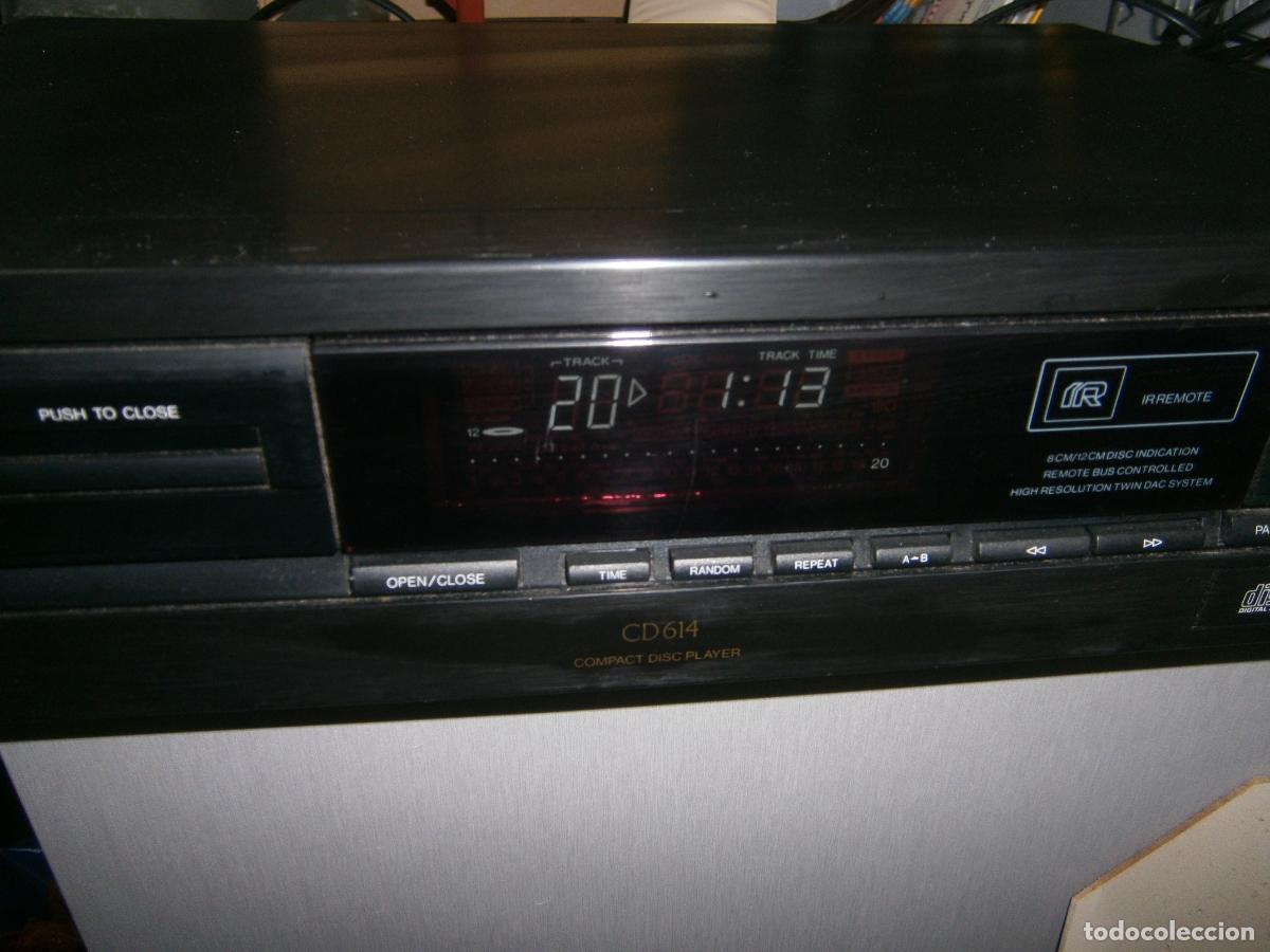 Radios antiguas: ESPECTACULAR COMPACT DISC PHILIPS TYPE CD 614/00B - Foto 5
