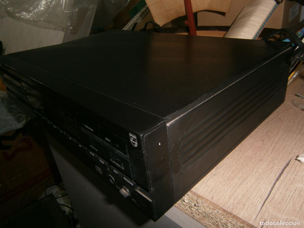 Radios antiguas: ESPECTACULAR COMPACT DISC PHILIPS TYPE CD 614/00B - Foto 8