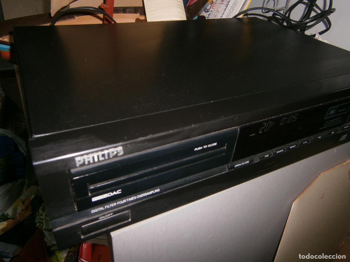 Radios antiguas: ESPECTACULAR COMPACT DISC PHILIPS TYPE CD 614/00B - Foto 1