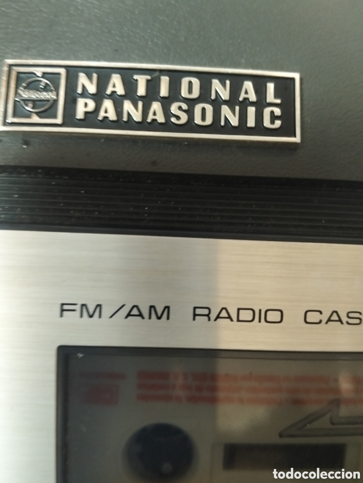 Radios antiguas: Radio cassette Nacional Panasonic - Foto 2