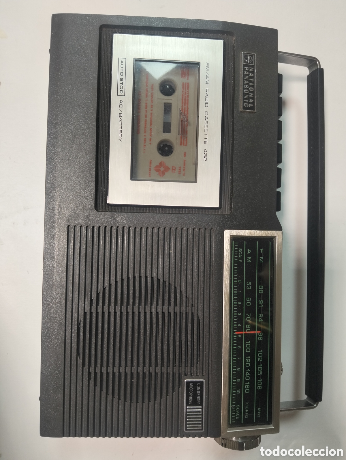 Radios antiguas: Radio cassette Nacional Panasonic - Foto 1