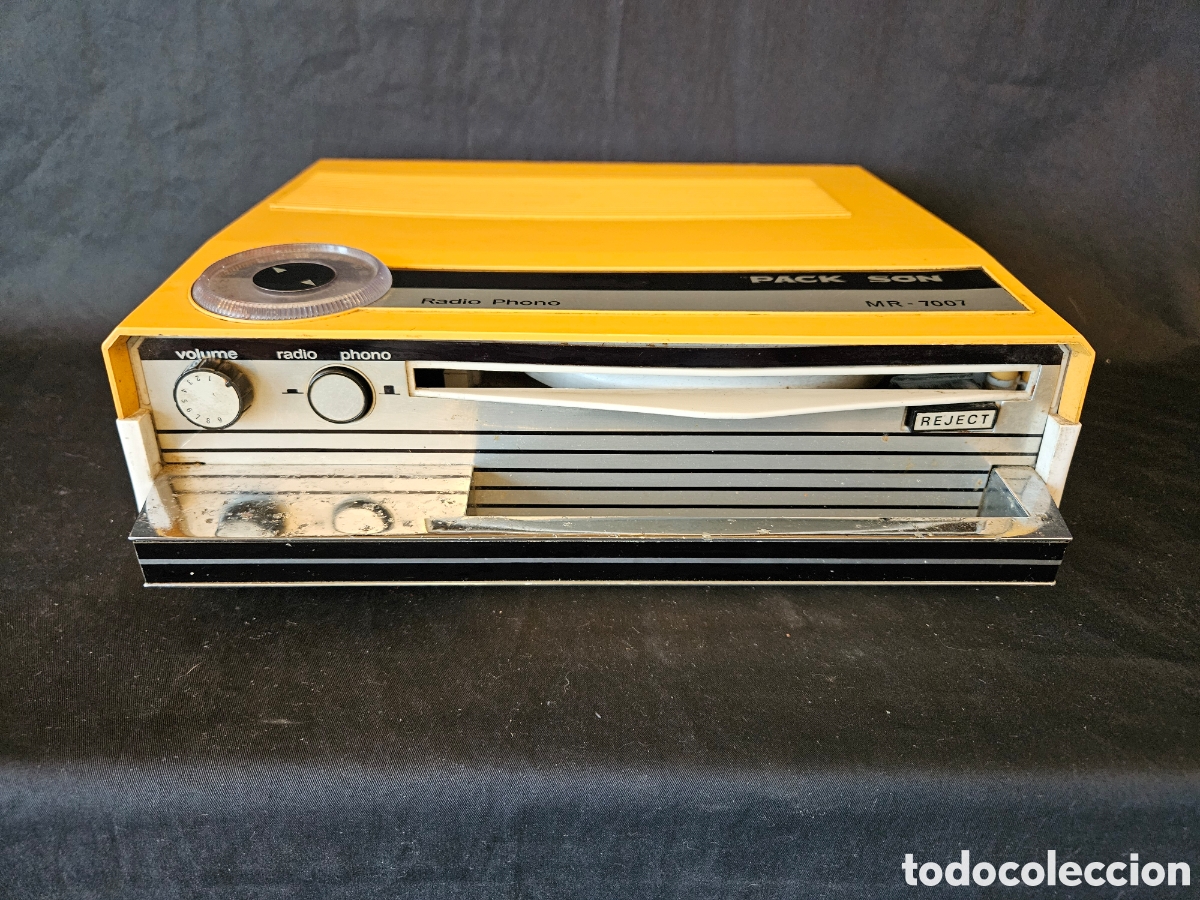 Radios antiguas: Tocadiscos con radio Pack Son MR-7007 - Foto 2