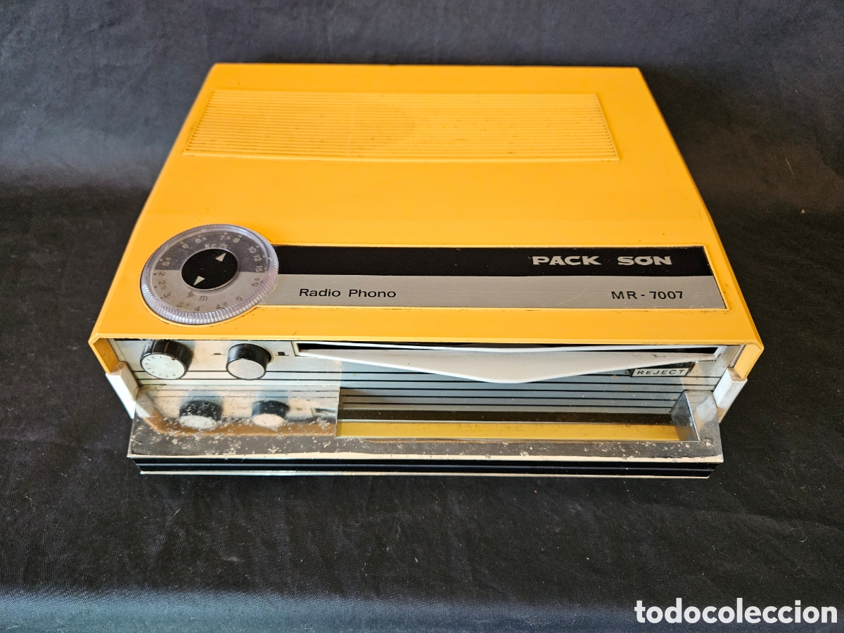 Radios antiguas: Tocadiscos con radio Pack Son MR-7007 - Foto 1