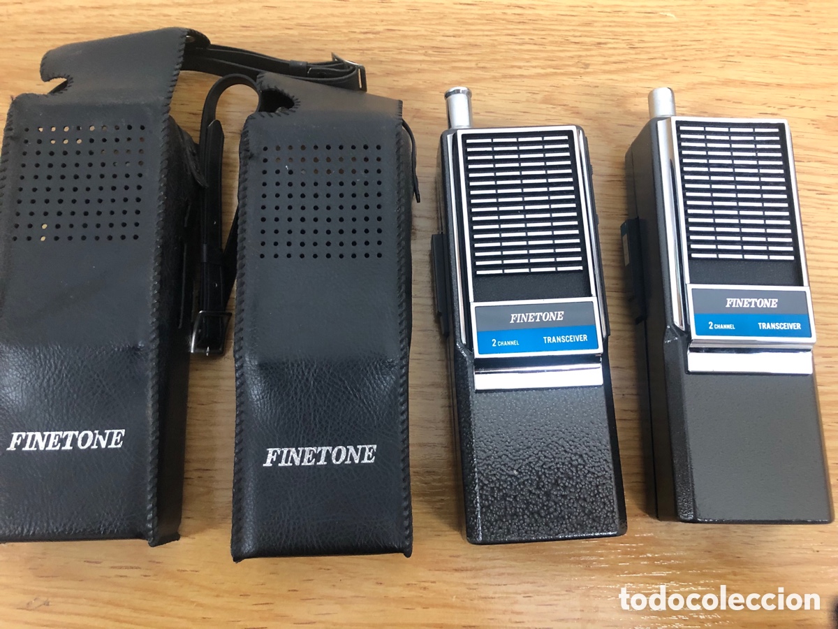 Radios antiguas: Walkie talkie Finetone TNC -100 - Foto 1