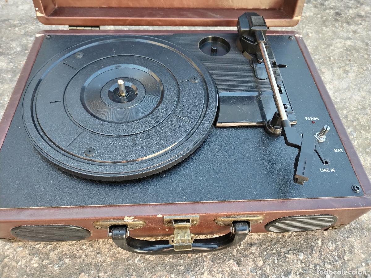 Radios antiguas: tocadiscos obigden td-102 - Foto 4