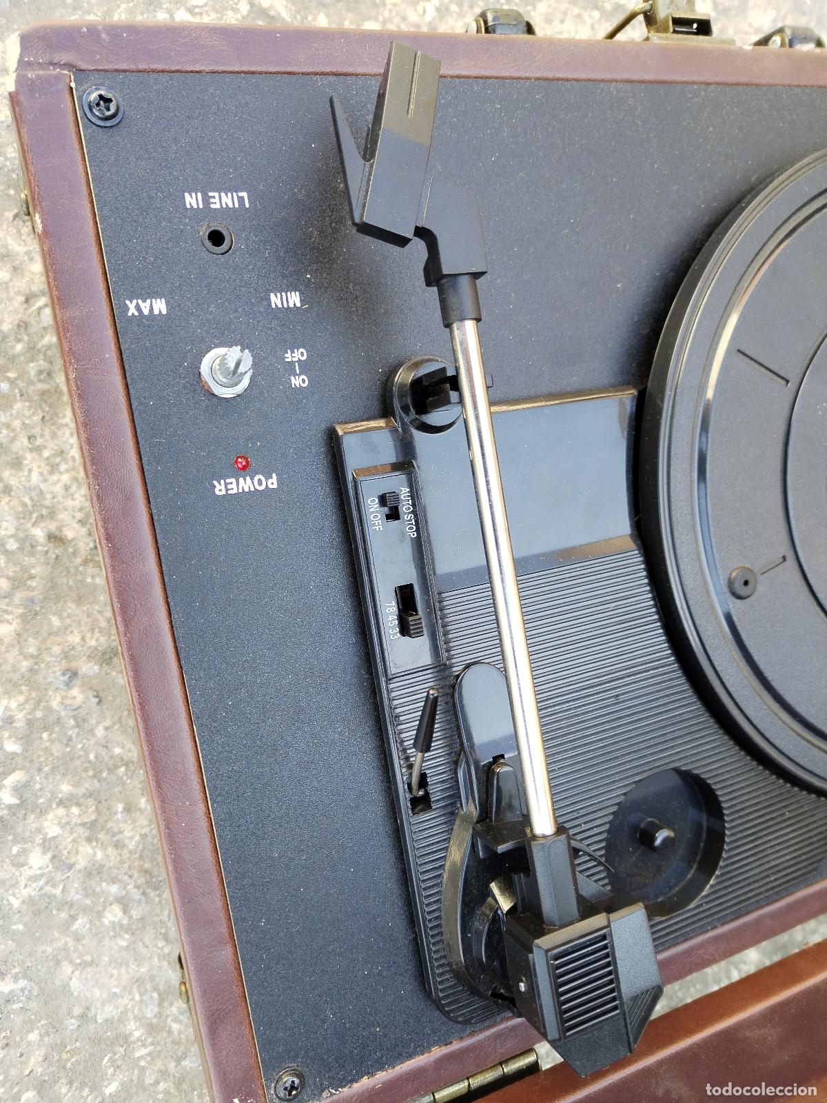 Radios antiguas: tocadiscos obigden td-102 - Foto 8